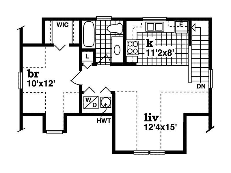 Building Plans Second Floor 063D-7504 | House Plans and More