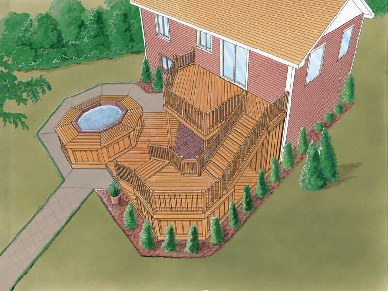 Building Plans Front of Home 064D-3009 | House Plans and More