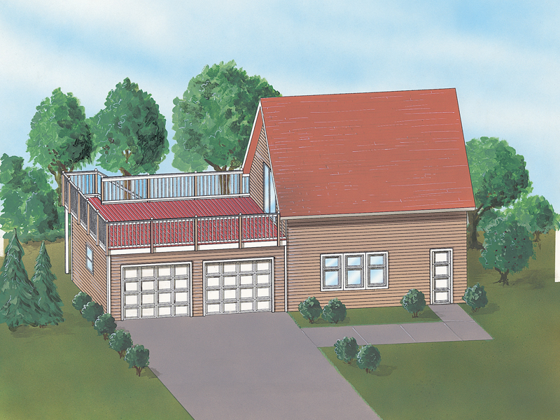 Building Plans Front of Home 064D-6002 | House Plans and More