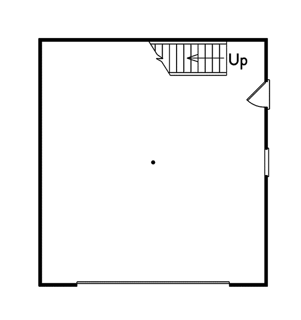 Image Of Large First Floor For House Plan 064D-6004