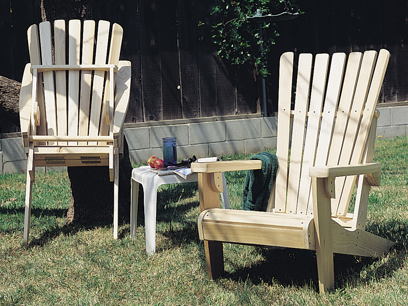 Building Plans Front of Home Folding Adirondack Chair