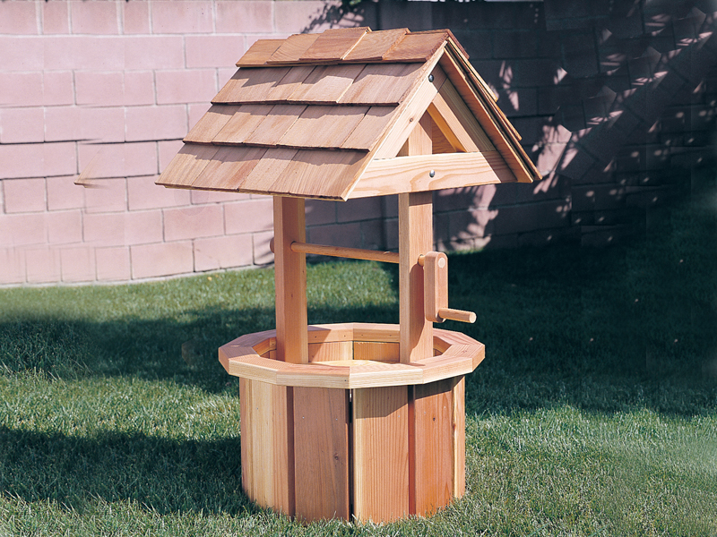 Building Plans Front of Home Small Wishing Well