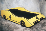 Race car bed is a fun addition to any child's room 