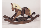 This pony rocker has lasting timeless appeal for a child's room