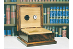 This all wood humidor is a great gift idea for the cigar enthusiast