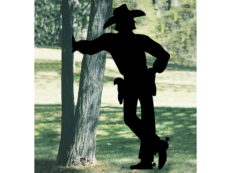Building Plans Front of Home Cowboy Shadow