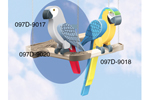 African grey parrot pattern would look great perched in a sunroom