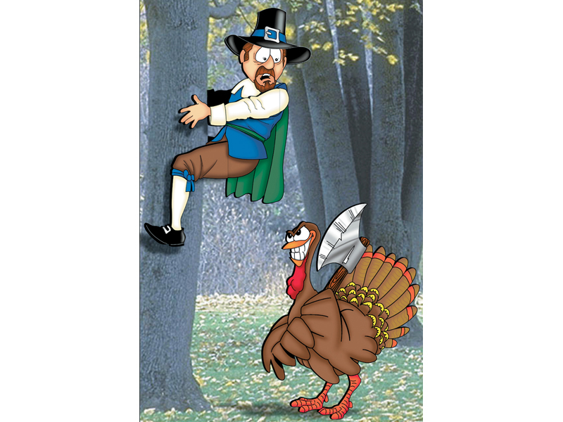 Arts and Crafts Plan Front of Home Terrorizing Turkey