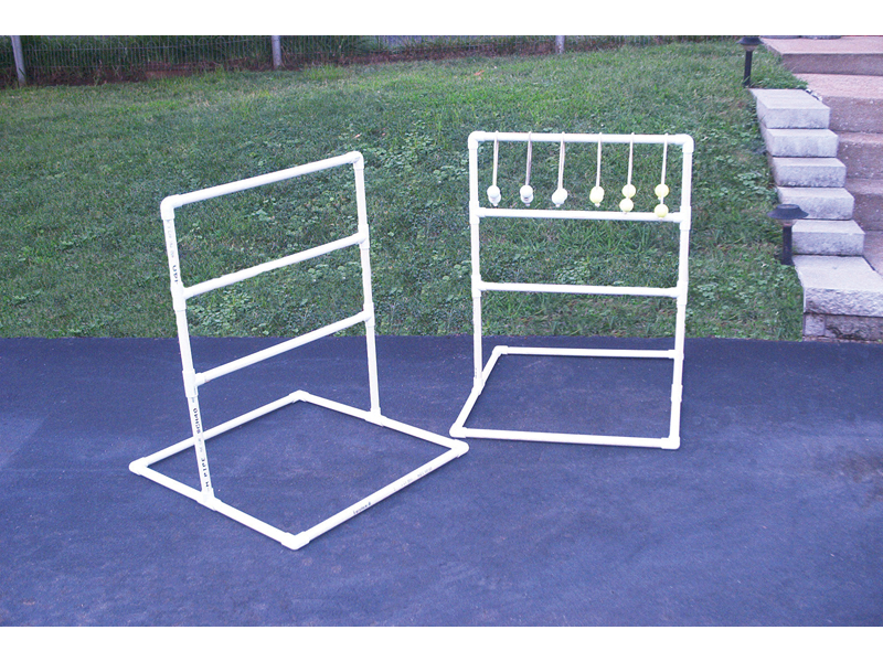 Building Plans Front of Home Ladder Golf Game