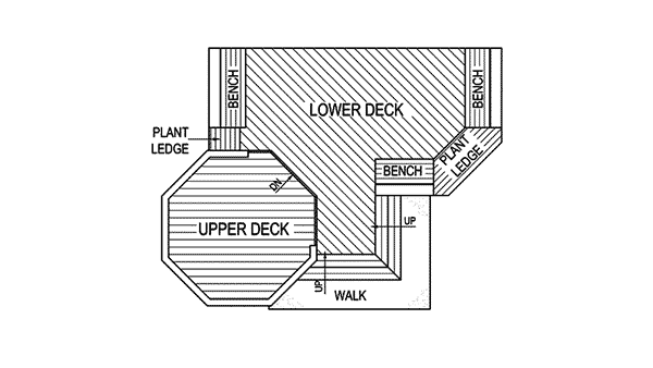 Image Of Large First Floor For House Plan 107D-3001