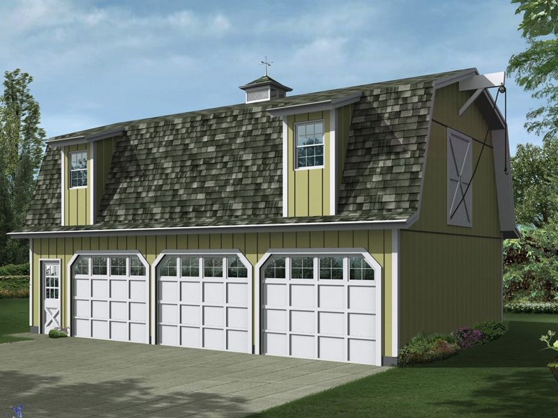 Building Plans Front of Home 107D-6003 | House Plans and More