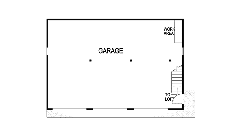 Building Plans First Floor 107D-6005 | House Plans and More