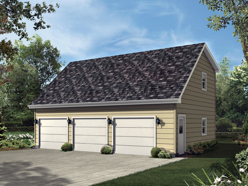 Building Plans Front of Home 107D-6005 | House Plans and More