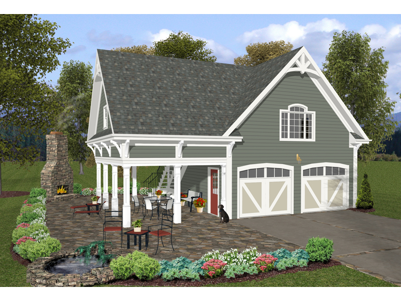 Building Plans Front of Home 108D-6000 | House Plans and More