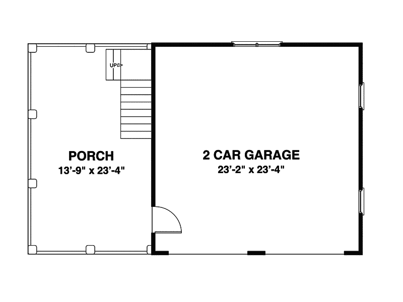 Building Plans Lower Level Floor 108D-6000 | House Plans and More