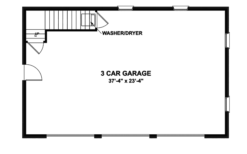 Building Plans First Floor 108D-7501 | House Plans and More
