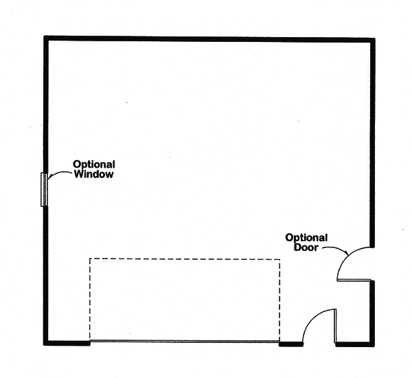 Image Of Large First Floor For House Plan 109D-6014