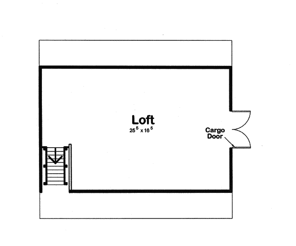 Building Plans Second Floor 109D-6021 | House Plans and More