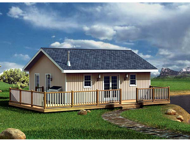 Building Plans Front of Home 109D-7500 | House Plans and More