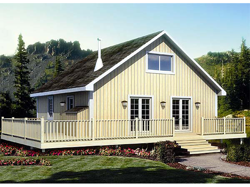 Building Plans Front of Home 109D-7501 | House Plans and More