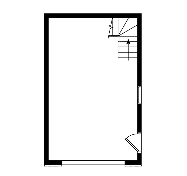 Image Of Large First Floor For House Plan 113D-6007