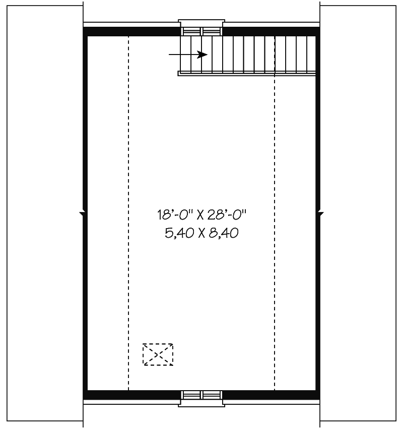 Building Plans Second Floor 113D-6008 | House Plans and More