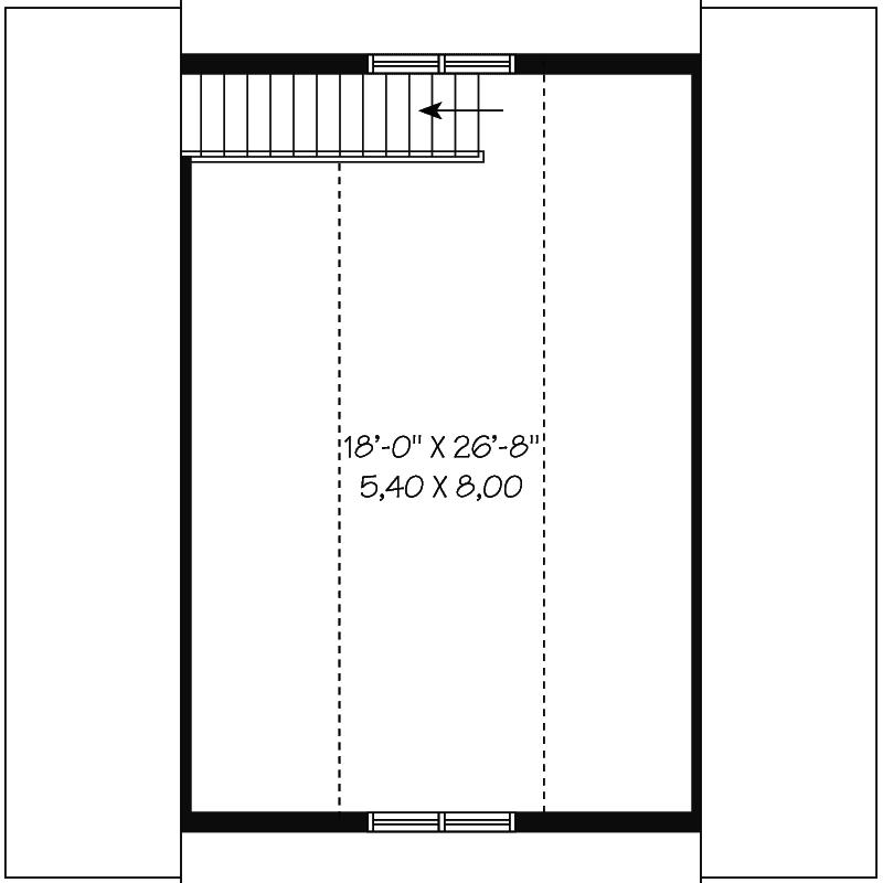 Building Plans Second Floor 113D-6015 | House Plans and More