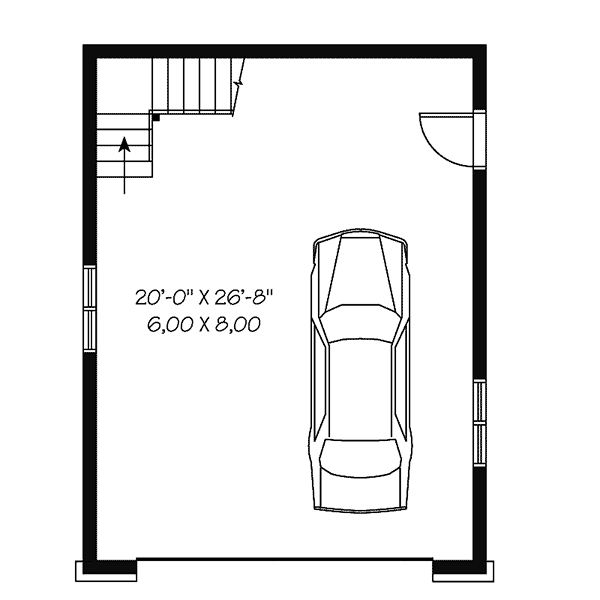 Image Of Large First Floor For House Plan 113D-6016
