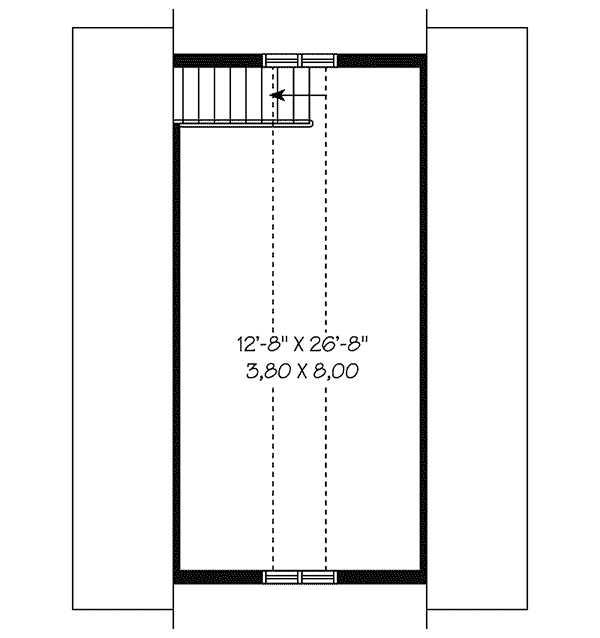 Image Of Second Floor For House Plan 113D-6016