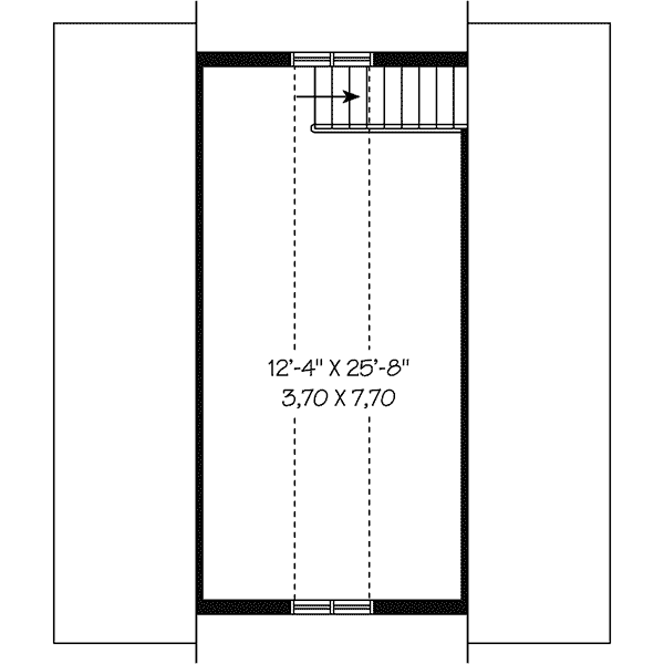 Image Of Second Floor For House Plan 113D-6017