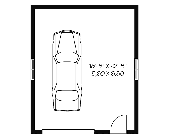 Image Of Large First Floor For House Plan 113D-6019