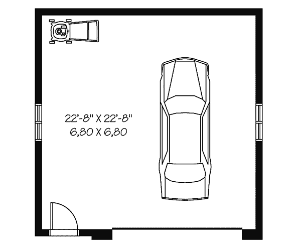 Image Of Large First Floor For House Plan 113D-6020