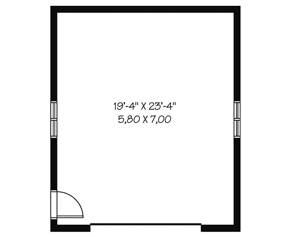 Image Of Large First Floor For House Plan 113D-6027