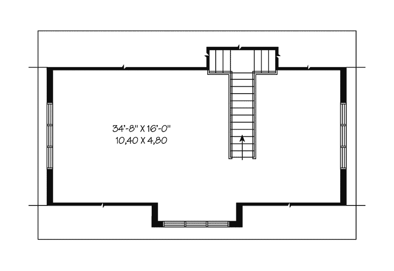 Building Plans Second Floor 113D-6032 | House Plans and More