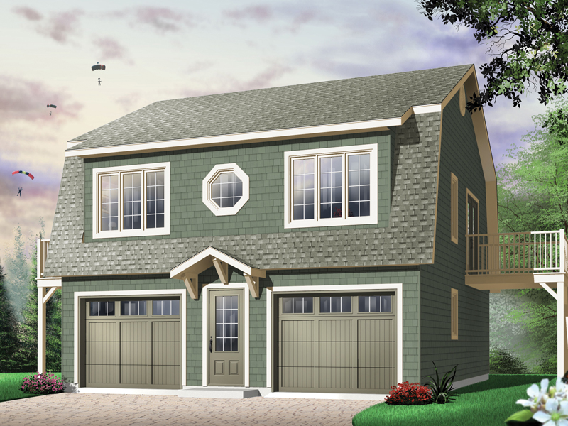 Building Plans Front of Home 113D-7501 | House Plans and More