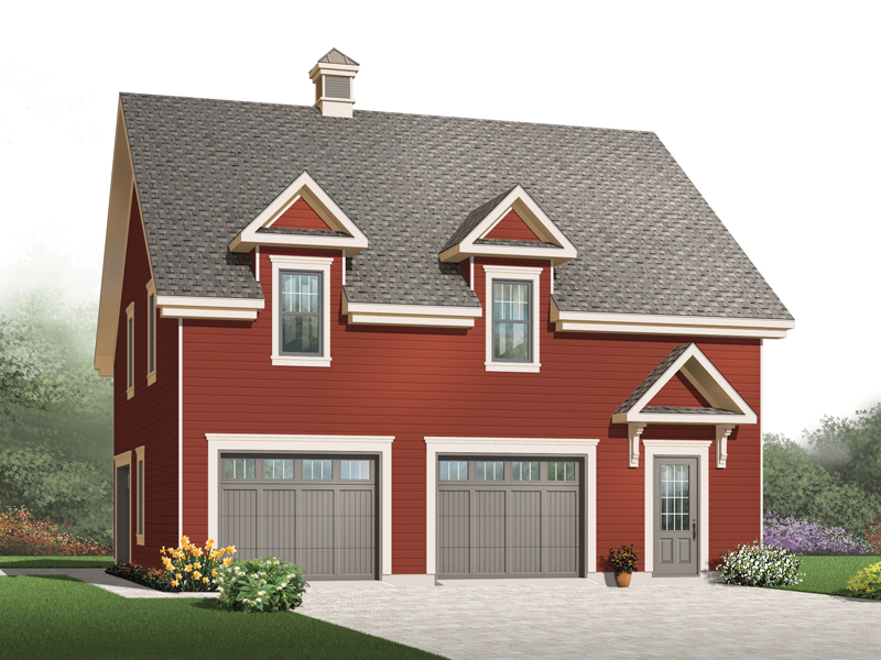 Building Plans Front of Home 113D-7506 | House Plans and More