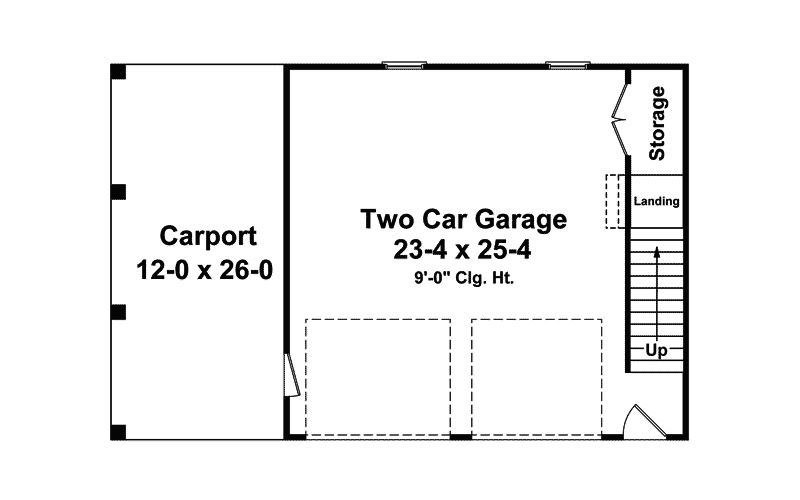 Traditional Plan First Floor 124D-6001 | House Plans and More