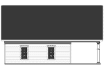 Home Plan 124D-6001 Small Rear Elevation Image
