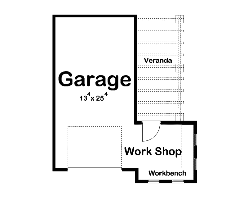 Building Plans First Floor 125D-6008 | House Plans and More