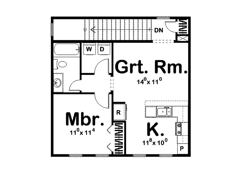 Mediterranean Plan Second Floor 125D-7501 | House Plans and More