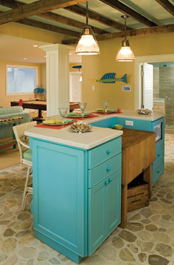 beach decor freestanding wet bar