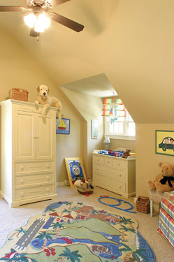 soothing children's playroom