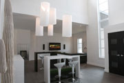 modern home with unique contemporary chandelier modern home with unique contemporary chandelier