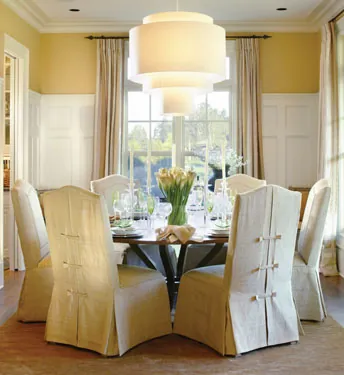 neutral dining room