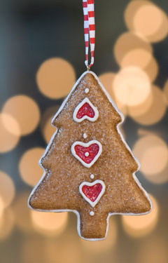 gingerbread cookie ornament