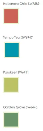 farm color pallette