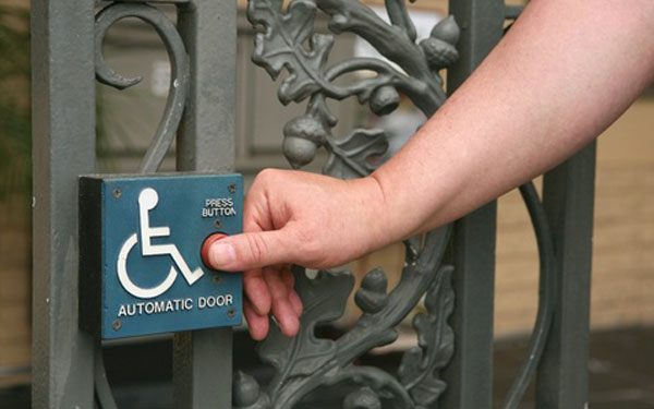 handicap accessible entryway