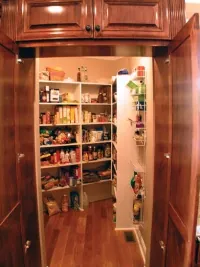 Craftsman Home Kitchen Pantry