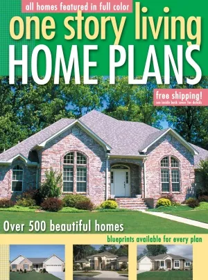 One Story Living Home Plans