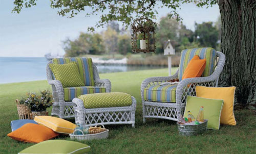 outdoor furniture with durable and beautiful fabric